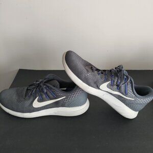 Nike LunarGlide 8 Men’s Size 14 Running Shoes Model 843725-013 Gray GUC